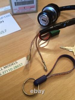 Suzuki GT250 X7 GT200 X5 GP100 GP125 nos ignition switch assembly 37110-28657