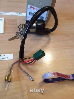 Suzuki GT250 X7 GT200 X5 GP100 GP125 nos ignition switch assembly PT 37110-28657 Suzuki GT250 X7 GT200 X5 GP100 GP125 nos ignition switch assembly PT 37110-28657