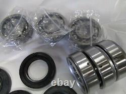 Suzuki GT550 nos crank seal and main bearing set 1972-1977 10 piece set