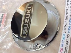 Suzuki GT750 72-77 JKLMAB NOS CONTACT BREAKER CAP WithDECAL 11300-31830 OBSOLETE Suzuki GT750 72-77 JKLMAB NOS CONTACT BREAKER CAP WithDECAL 11300-31830 OBSOLETE