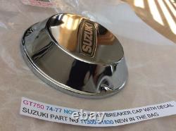 Suzuki GT750 72-77 JKLMAB NOS CONTACT BREAKER CAP WithDECAL 11300-31830 OBSOLETE