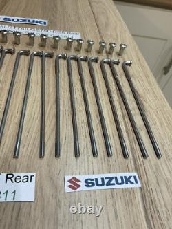 Suzuki GT750 GS750 RE5 NOS Rear Wheel Spoke Set 65300-45811 NEW IN SUZUKI BAGS