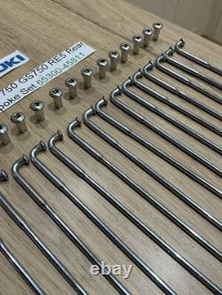 Suzuki GT750 GS750 RE5 NOS Rear Wheel Spoke Set 65300-45811 NEW IN SUZUKI BAGS