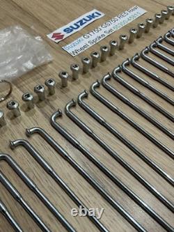 Suzuki GT750 GS750 RE5 NOS Rear Wheel Spoke Set 65300-45811 NEW IN SUZUKI BAGS