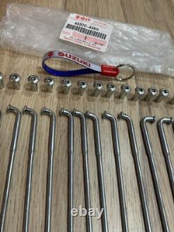 Suzuki GT750 GS750 RE5 NOS Rear Wheel Spoke Set 65300-45811 NEW IN SUZUKI BAGS