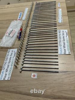 Suzuki GT750 GS750 RE5 NOS Rear Wheel Spoke Set 65300-45811 NEW IN SUZUKI BAGS