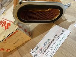 Suzuki GT750 j/k 1972-1972 nos air filter in box 13780-31011 Genuine ObsoleteSuz