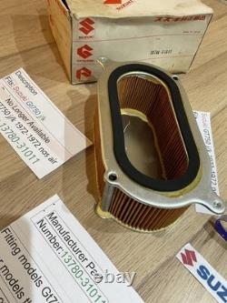 Suzuki GT750 j/k 1972-1972 nos air filter in box 13780-31011 Genuine ObsoleteSuz