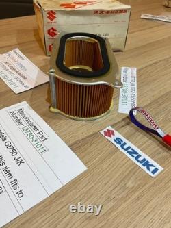 Suzuki GT750 j/k 1972-1972 nos air filter in box 13780-31011 Genuine Obsolete