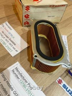 Suzuki GT750 j/k 1972-1972 nos air filter in box 13780-31011 Genuine Obsolete