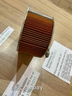 Suzuki GT750 j/k 1972-1972 nos air filter in box 13780-31011 Genuine Obsolete