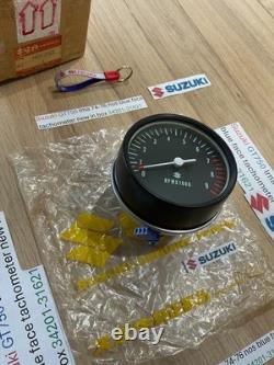 Suzuki GT750 lma 74-76 nos blue face tachometer new in box 34201-31621 perfect