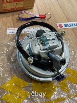 Suzuki GT750 lma 74-76 nos blue face tachometer new in box 34201-31621 perfect