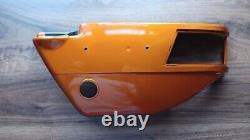 Suzuki Genuine GT250 K, L RH Side Panel 47111-18630-967 (758) Candy Orange NOS #