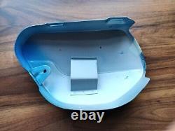 Suzuki Genuine T250J LH Side Panel 47210-18620-525 Candy Blue /White NOS Mint