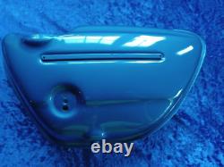 Suzuki Genuine T500 Oil Tank Coronado Blue Bright Blue Metallic NOS Mint