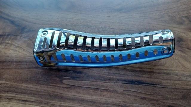 Suzuki Genuine Tc250 Left Front Muffler Cover 14791-11200 Nos Genuine Suzuki