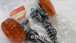 Suzuki Gs400 Gs425 Gs550 Gn400 Ts250 Ts185 Nos Rear Turn Signal Set 1977-1980 Suzuki Gs400 Gs425 Gs550 Gn400 Ts250 Ts185 Nos Rear Turn Signal Set 1977-1980