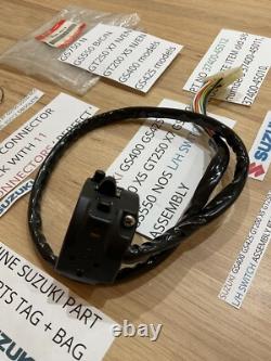 Suzuki Gs400 Gs425 Gt200 X5 Gt250 X7 Gs750 Gs550 Nos L/h Switch Ass 37400-45012