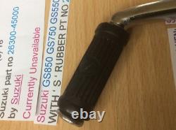 Suzuki Gs550 Gs750 Gs850 Nos Kickstart Assembly Pt No 26300-45000 New Nice Suzuki Gs550 Gs750 Gs850 Nos Kickstart Assembly Pt No 26300-45000 New Nice