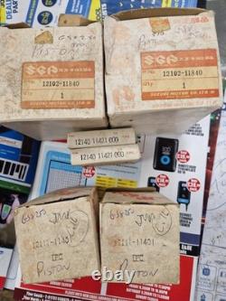 Suzuki Gsx250 Piston Kit Std 12102-11840 Genuine Nos 12111-11402 12140-11421-00