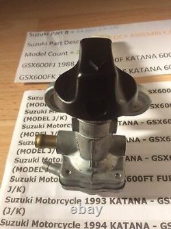 Suzuki Gsx600 Katana Gsx600 Ft 1988-1996 Nos Fuel Petcock Pt No 44300-19c00 New