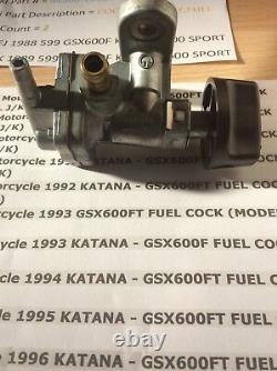 Suzuki Gsx600 Katana Gsx600 Ft 1988-1996 Nos Fuel Petcock Pt No 44300-19c00 New