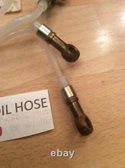 Suzuki Gt125 74-78 All Nos Oil Hose / Oil Pipe No 2 With Tag Pt No 16820-36230
