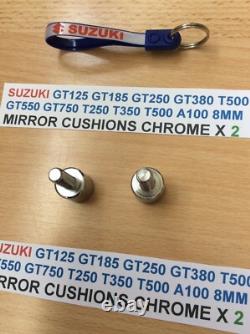 Suzuki Gt125 Gt185 Gt250 Gt380 T500 Gt550 Gt750 T250 T350 T500 A100 8mm Mirror