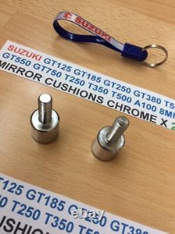 Suzuki Gt125 Gt185 Gt250 Gt380 T500 Gt550 Gt750 T250 T350 T500 A100 8mm Mirror