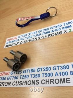 Suzuki Gt125 Gt185 Gt250 Gt380 T500 Gt550 Gt750 T250 T350 T500 A100 8mm Mirror