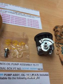 Suzuki Gt125 Gt185 Klmab 73-77 Nos Oil Pump Pt 16100-36810 S/s 16100-36000 New