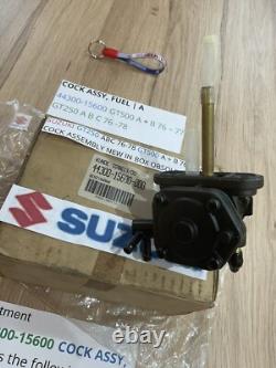 Suzuki Gt250 Abc 76-78 Gt500 A + B 76-77 Nos Fuel Cock Assembly 44300-15600 New