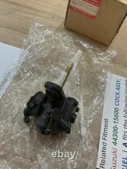 Suzuki Gt250 Abc 76-78 Gt500 A + B 76-77 Nos Fuel Cock Assembly 44300-15600 New