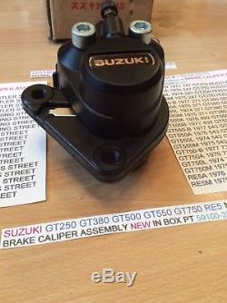 Suzuki Gt250 Gt380 Gt500 Gt550 Gt750 Re5 Nos Brake Caliper Pt No 59100-33111