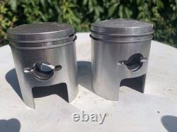 Suzuki Gt250 K, L 1973-1974 +50 Pistons + Rings Genuine Parts Nos 12110-18402-050