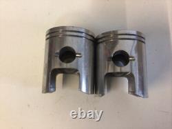 Suzuki Gt250 K, L 1973-1974 +50 Pistons + Rings Genuine Parts Nos 12110-18402-050