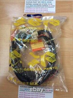Suzuki Gt250 K. L. M 73-75 Nos Full Wiring Harness / Loom New Pt No 36610-18100