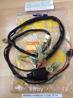 Suzuki Gt250 K. L. M 73-75 Nos Full Wiring Harness / Loom New Pt No 36610-18100