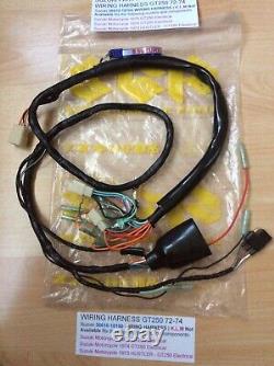 Suzuki Gt250 K. L. M 73-75 Nos Full Wiring Harness / Loom New Pt No 36610-18100