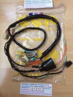 Suzuki Gt250 K. L. M 73-75 Nos Full Wiring Harness / Loom New Pt No 36610-18100