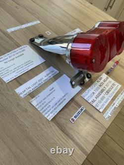 Suzuki Gt250 Klma Gt500a T500 Nos Rear Tail Assembly 35710-18110-999 Obsolete Suzuki Gt250 Klma Gt500a T500 Nos Rear Tail Assembly 35710-18110-999 Obsolete