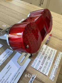 Suzuki Gt250 Klma Gt500a T500 Nos Rear Tail Assembly 35710-18110-999 Obsolete Suzuki Gt250 Klma Gt500a T500 Nos Rear Tail Assembly 35710-18110-999 Obsolete