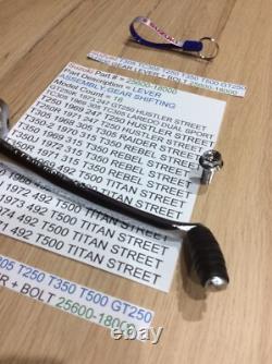 Suzuki Gt250 T250 T350 T305 Tc305 T500 Gt500 Nos Gear Lever 25600-18001 + Bolt