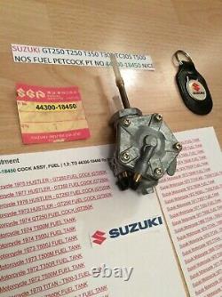 Suzuki Gt250 T250 T350 T305 Tc305 T500 Nos Fuel Petcock Pt No 44300-18450 Nice