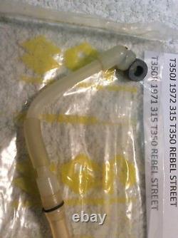 Suzuki Gt250 T350 All Nos Oil Hose / Oil Pipe No 1 With Tag Pt No 16810-18630