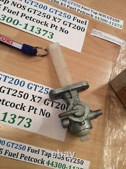 Suzuki Gt250 X7 All Gt200 X5 All Nos Petcock Assembly Pt 44300-11375 Obsolete Suzuki Gt250 X7 All Gt200 X5 All Nos Petcock Assembly Pt 44300-11375 Obsolete