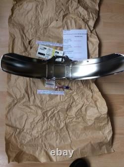 Suzuki Gt250 X7 All Models Nos Front Fender Mudguard Chrome New 53110-11300 New