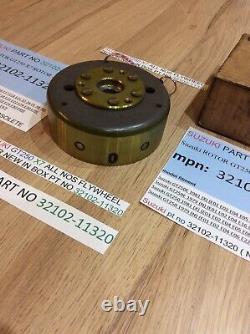 Suzuki Gt250 X7 All Nos Flywheel Rotor New In Box Pt No 32102-11320 Suzuki Gt250 X7 All Nos Flywheel Rotor New In Box Pt No 32102-11320