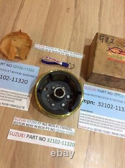 Suzuki Gt250 X7 All Nos Flywheel Rotor New In Box Pt No 32102-11320 Suzuki Gt250 X7 All Nos Flywheel Rotor New In Box Pt No 32102-11320